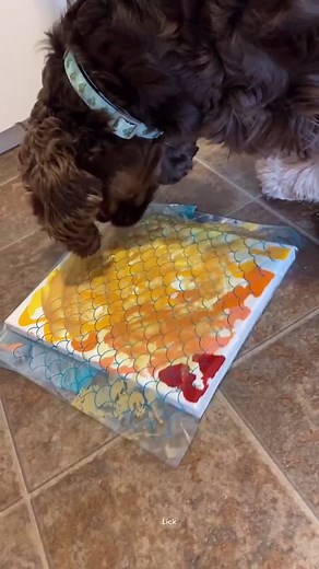 Part 2 #dogsoftiktok #dogpainting #cockerspaniel #goodestboy