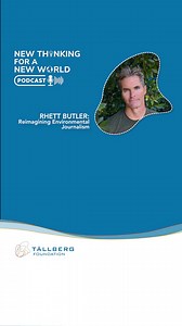 🌍 Reimagining Environmental Journalism Rhett Ayers Butler on transforming environmental journalism into a force for global good. Climate change is reshaping our world, yet reliable information about environmental impacts remains far too limited. Rhett Ayers Butler—founder of Mongabay and a 2025 Tällberg-SNF-Eliasson Prize winner—has built one of the world’s most trusted platforms for independent environmental reporting. In this episode, he discusses why elevating local knowledge, applying rigor