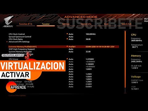 How to Enable Virtualization on Gigabyte Aorus Motherboard