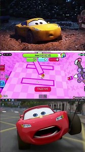 Can McQueen Finish This Roblox Obby? 😱 #shorts #pixarcars
