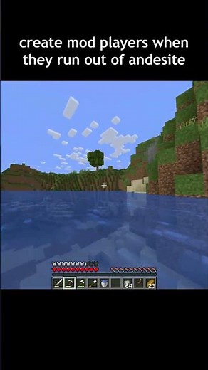 Every Create Player Knows This Feeling 😭🪨 #minecraft #shorts