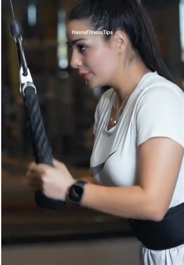 Hasna Saeed new gym fitness exercise video
