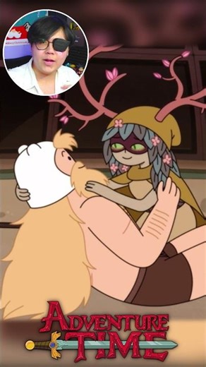 เมื่อ Finn กับแม่มด Huntress เป็นแฟนกันใน Adventure Time 😍❤️ #หมีsuwat #adventuretime #cartoon