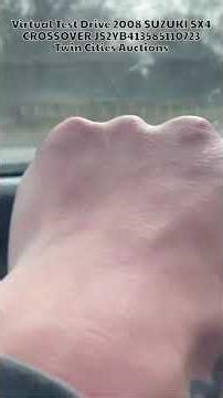 Virtual Test Drive 2008 SUZUKI SX4 CROSSOVER JS2YB413585110723 Twin Cities Auctions