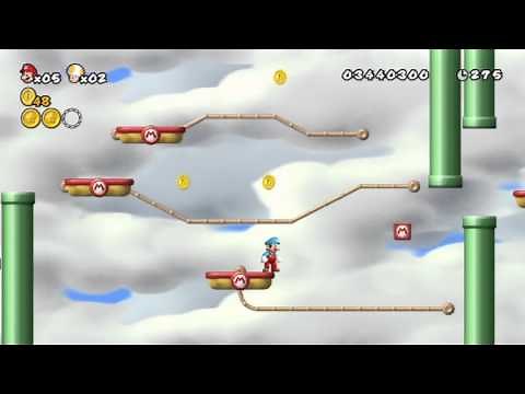 New Super Mario Bros. Wii - Monde 7 : Niveau 7-4