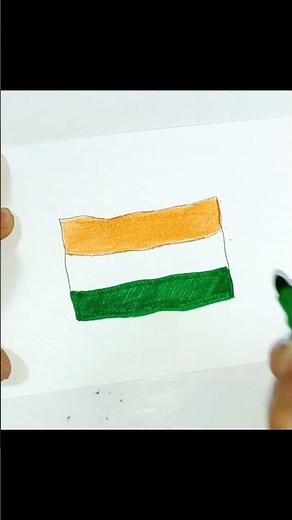 Comment dessiner le drapeau de l'Inde