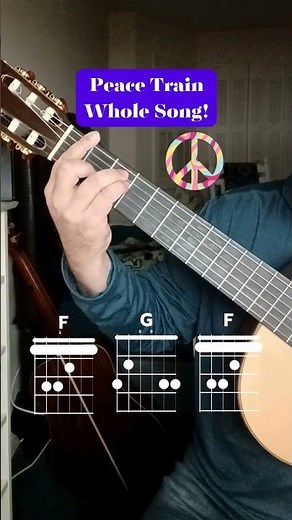Easy Peace Train Guitar Lesson (Beginner Friendly)