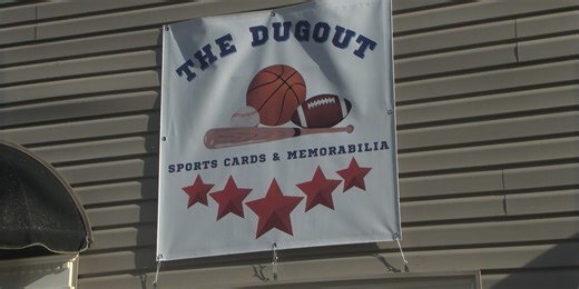 ‘The Dugout’ in Bridgeport provides a place for sports memorabilia lovers