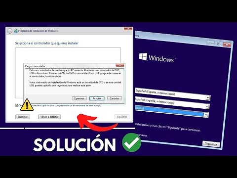 SOLUCIÓN | No se encontró ninguna unidad. Cargar controlador | Instalación Windows 10, Windows 11