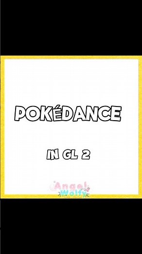 POKÉDANCE in GL2 + code ✨️ // #gacha #gachalife2 #shorts #trend