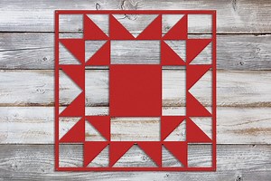 Arizona Star Barn Quilt Square Metal Sign, Amish Barn Quilt Metal Wall Art, Outside Barn Quilt, PA Dutch Barn Star, Hopi Indian Quilt Design - Etsy