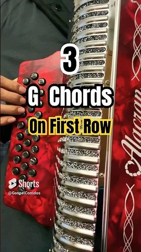 Diatonic Accordion - G Chord on Accordion #accordion #acordeón #garmon #diatonicaccordion #tutorial