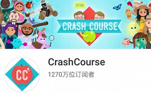 【油管教育频道Crash Course 2020年合集】CC英文字幕 覆盖超过32个学科课程(有机化学/文学/世界历史/生物学/哲学/戏剧/生态学等