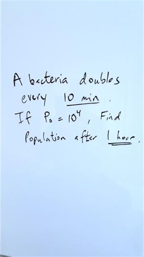 Bacterial Growth (mathematics)