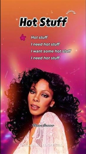 Hot STuff - Donna Summwr #lyrics #70smusic #disco ##classichits #70s80s90smusichits #70ssongs