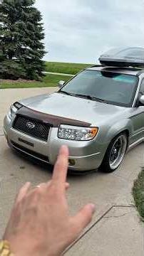 Slowly improving the Forester!💙💛 #subaru #forester #carguy