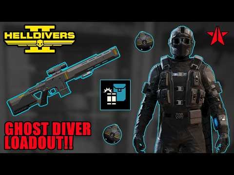 Helldivers 2 | The *ULTIMATE* Ghost Diver Stealth Loadout!! (Solo Max Difficulty)