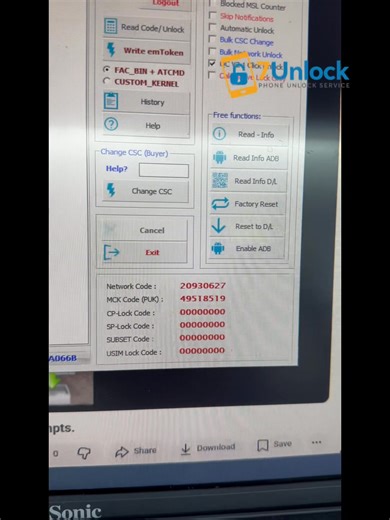 Samsung Region Unlock MCK Code Remote And Server Service By 7unlock. #SamsungRegionLocked #SamsungMCKCode #SamsungMCK #SamsungRegionUnlock #SamsungRegionUnlockCode #7Unlock | 7unlock.com