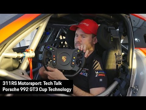 TECH TALKS: Porsche 992 GT3 Cup Steering Wheel