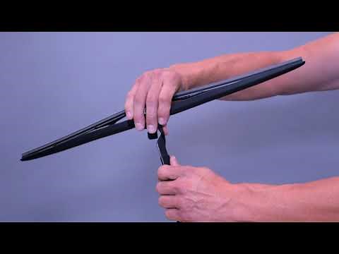 Michelin Hybrid Wiper Removal for a hook arm