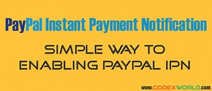 How to Enable PayPal Instant Payment Notification (IPN) - CodexWorld
