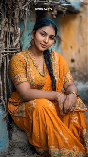 ✨🌸 Grace Rust Orange Kurta – Matching Ethnic Bottoms Color Harmony For Elegant Women | #EthnicColors