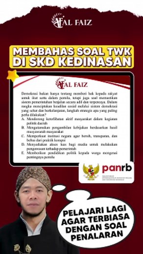 Soal TWK CPNS 2025: Persiapan untuk Kedinasan