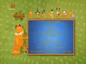 The Garfield Show End Credits: Different Season 1 Verison