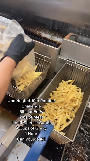 Epic 10lb Poutine Challenge: Can You Conquer It?
