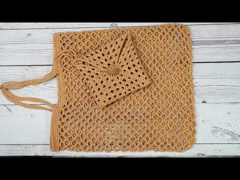 EASY TO MAKE MESH BAG STEP BY STEP