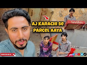Karachi se parcel Aaya mehak aur muheeb ke liye🥲😎|Two special children’s #foryou #trending #vlog
