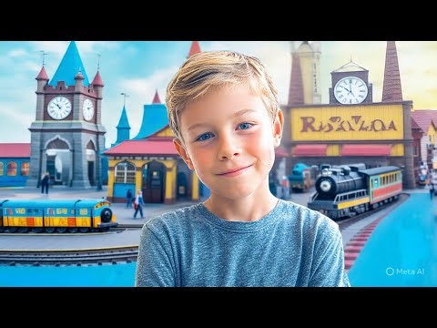 🚂 Fun at the Kids Train Station! | Toy Trains Adventure