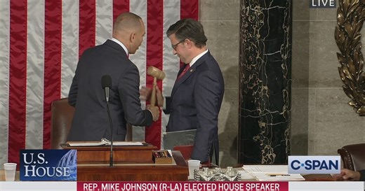 Rep. Mike Johnson (R-LA) Elected as House Speaker