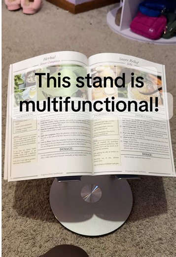 Versatile Laptop and Book Stand for Comfortable Reading