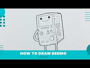 How to Draw Beemo Easy | Adventure Time Beemo