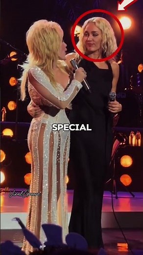 Nobody Knew This Would Be Miley & Dolly’s Final Performance Together 💔#mileycyrus #shorts #concert
