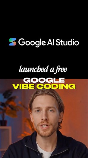 Google launches free AI coding tool to build mobile apps #googleaistudio #aicoding #appdevelopment