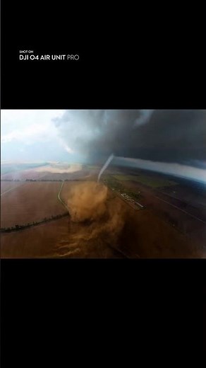 What Does It Look Like Inside a Tornado? | DJI O4 Air Unit Pro