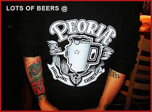 Lots of Beers @ Peoria Brewing Company — Meanwhile, Back In Peoria...
