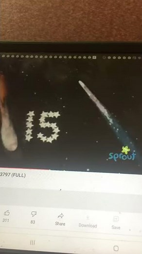 Sesame Street Number 15 in Space