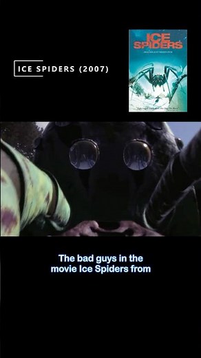 Horror Villains Short: Ice Spiders (2007) #fyp #shorts #horrormovies #spiders