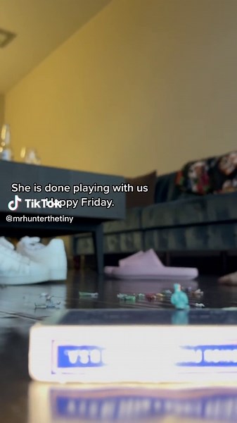 I guess she got bored. #tiny #giantwoman #giantess #crushed #macrofriendly #macrophile #tinyman