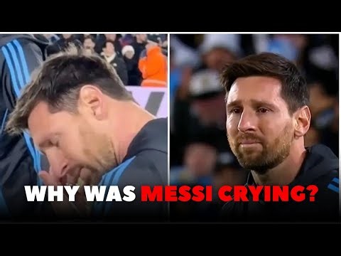 Messi Crying Today | Emotional Farewell in Argentina’s Last Home Game 2025!