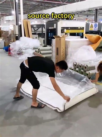 📦Ultimate unboxing! How to open a compressed mattress correctly👇✨
