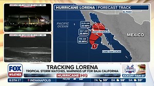 Hurricane Lorena weakens but brings life-threatening flash flooding to Baja California
