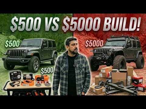 The Cheapest Jeep Upgrades That Make the Biggest Difference | $500 vs $5000 Build!