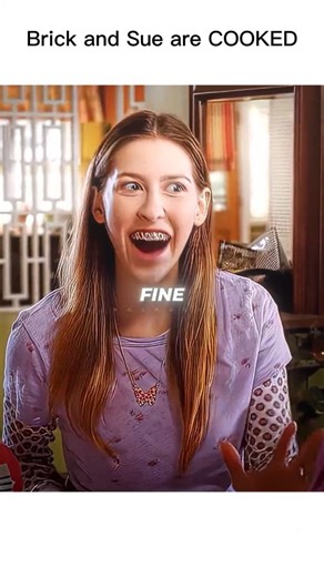 cineworldhq on Instagram: ""Sue Heck getting absolutely COOKED by her own brother and loving every second of it! 😂 That braces-filled mega-grin with the glowing 'SO' highlight as Brick drops a savage whisper-roast is sibling energy at its finest. Eden Sher's infectious laugh and Atticus Shaffer's deadpan delivery make this one of the most iconic Sue-Brick moments — she’s so proudly optimistic even when she's being dragged! Peak Heck family chaos: supportive, weird, and brutally honest. This cli