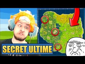 🔸 NOUVELLE MAP 🔸 DÉCOUVERTE ULTRA SECRÈTES SUR FORTNITE 🔥