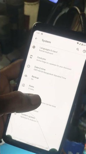 Google pixel 2 Xl factory reset setting