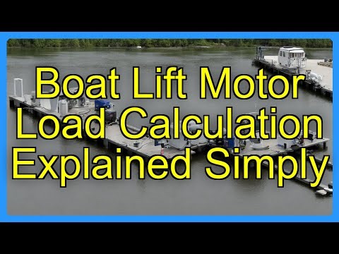 Boat Lift Motor Load Calculation Explained Simply